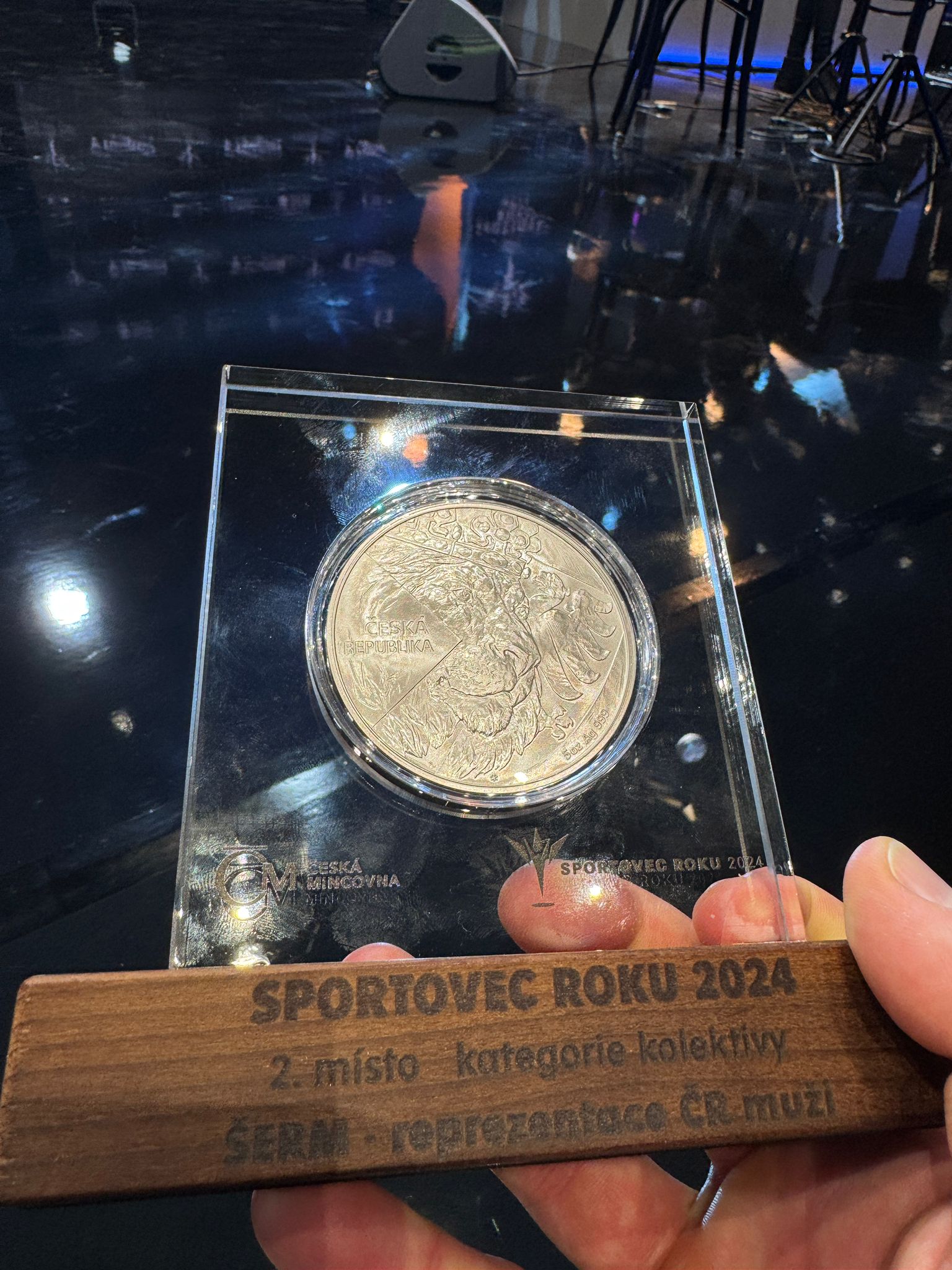 sportovec roku 24 medal II